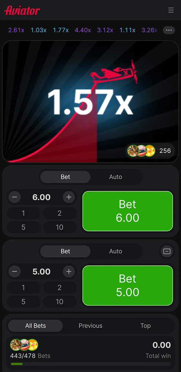 Sign up and play Aviator on Melbet.