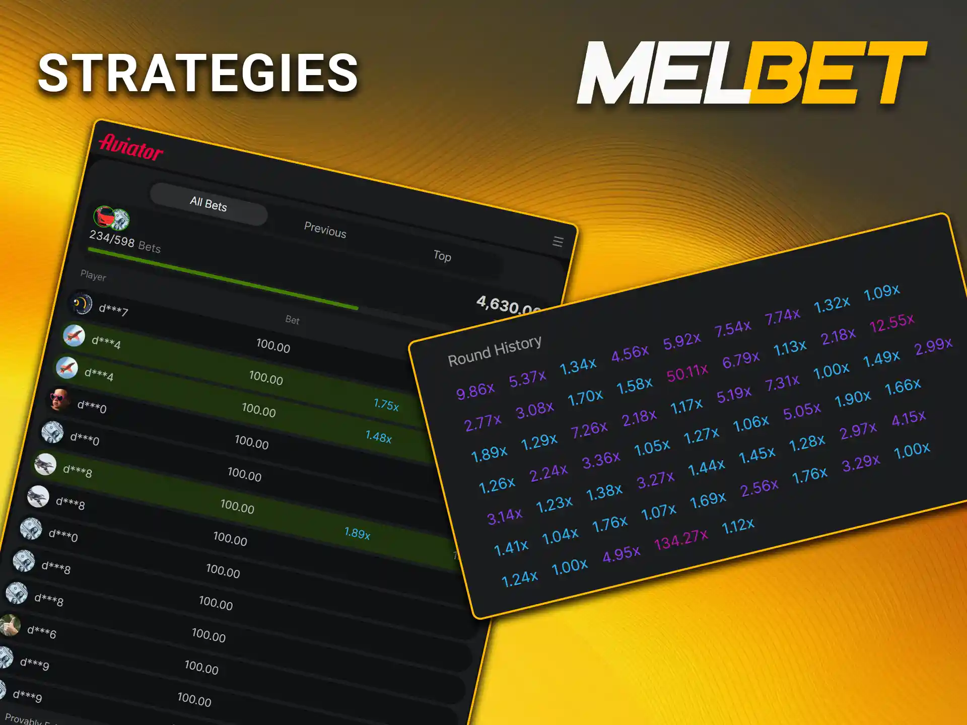 Use winning strategies for Aviator on Melbet.