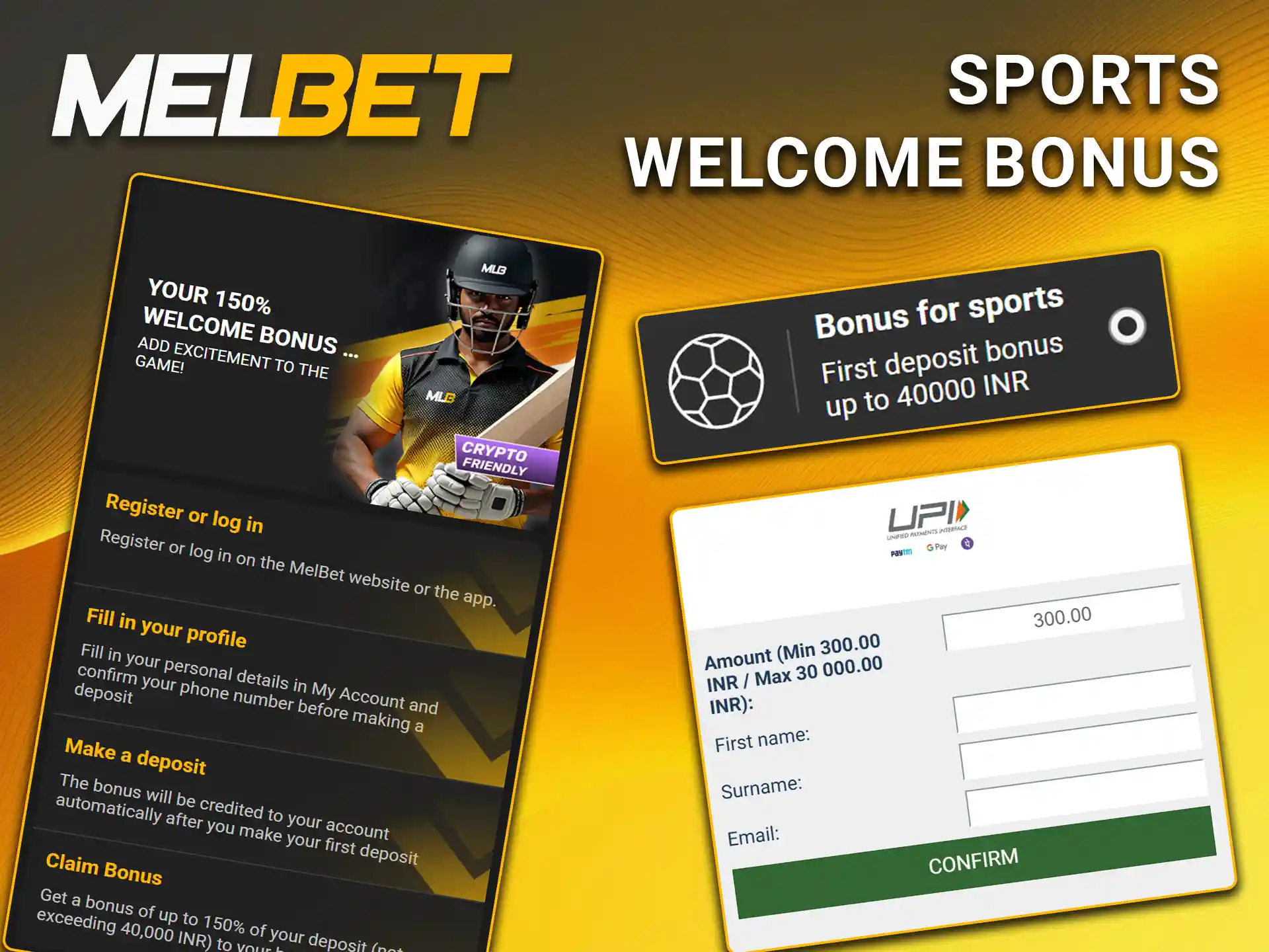 Get a betting boost by claiming the sports welcome bonus at Melbet.